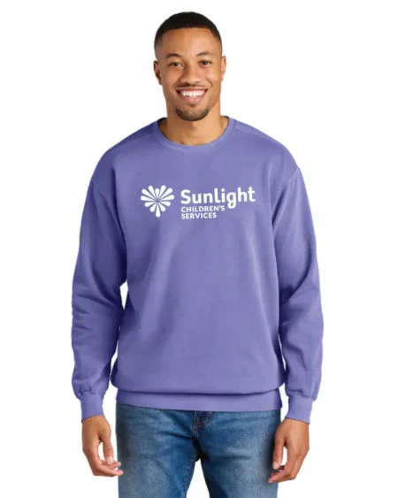 Alternative view of Comfort Colors® Ring Spun Crewneck Sweatshirt