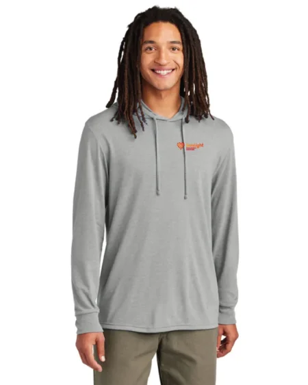 Alternative view of Allmade® Unisex Tri-Blend Hoodie Tee