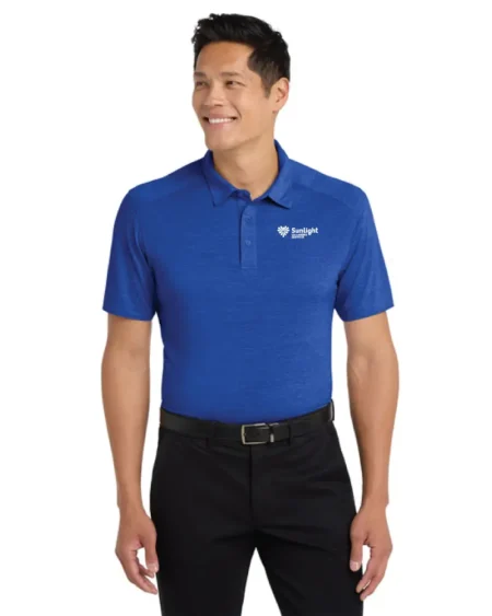 Alternative view of Port Authority® Digi Heather Performance Polo